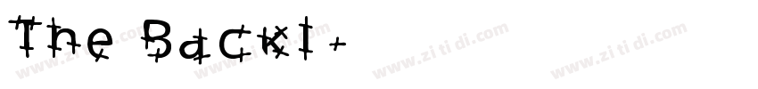 The BackI字体转换